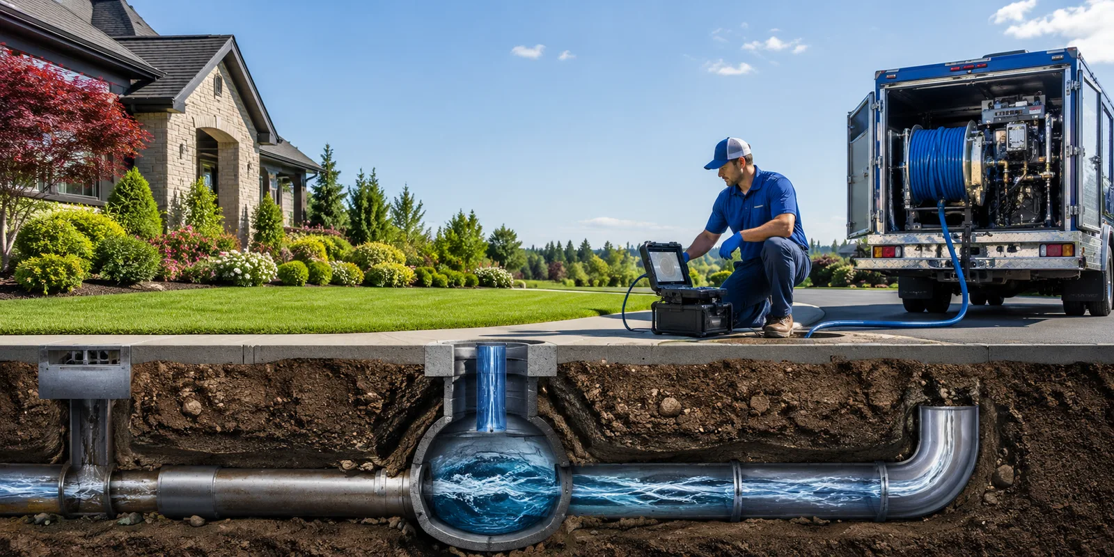 Drainage restoration information for Waldo, WI